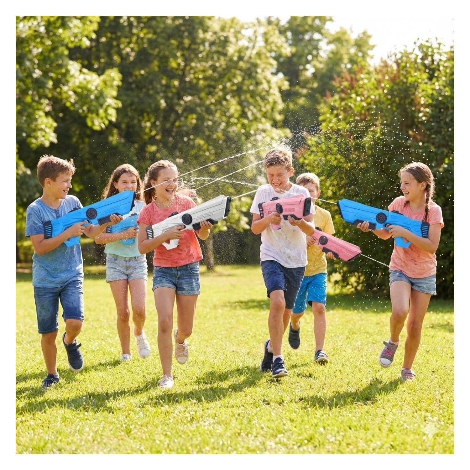 Juguete Pistola Agua Recargable Absorción DBG1657P Rosa-6