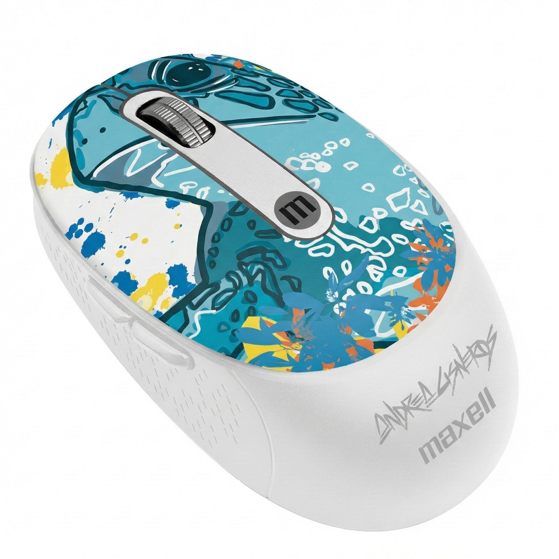 Mouse Inalámbrico Maxell Wild Tortuga 4000dpi Usb/usb-c-2