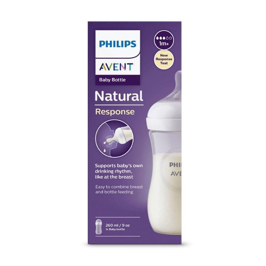 Mamadera Natural Response 260ml Avent SCY903/01 1m+-1