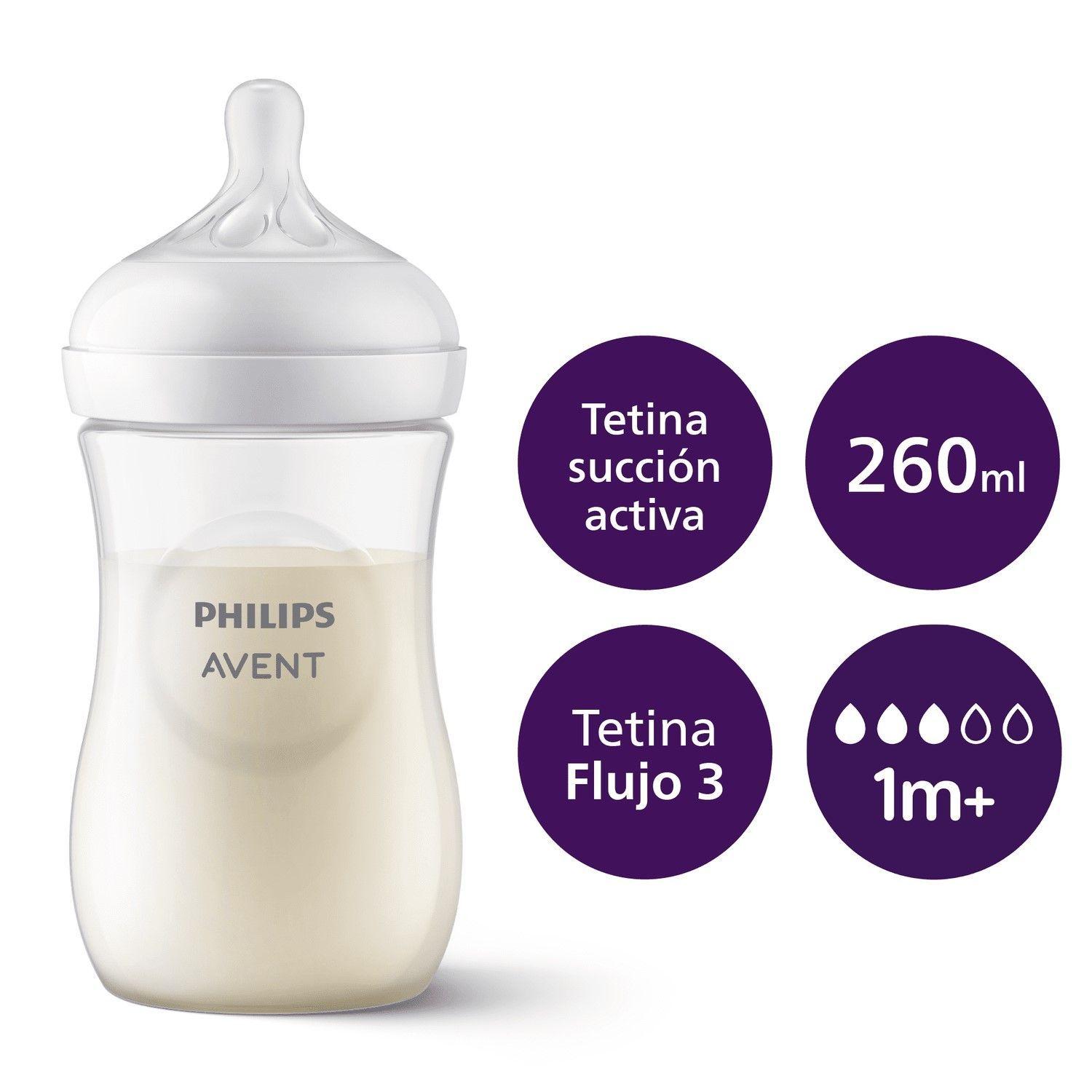 Mamadera Natural Response 260ml Avent SCY903/01 1m+-2