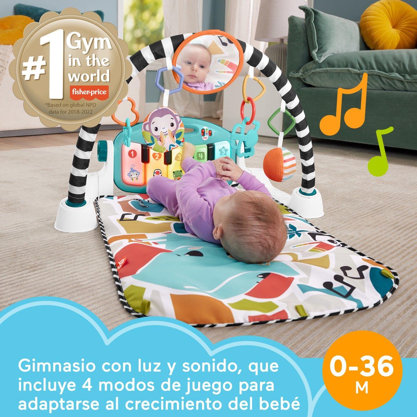 Gimnasio Piano Pataditas Musicales Brilla Y Crece Fisher Price-1