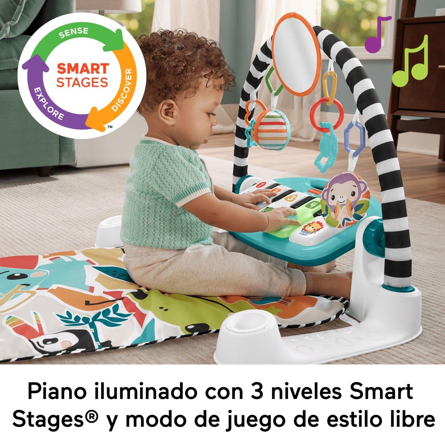 Gimnasio Piano Pataditas Musicales Brilla Y Crece Fisher Price-3