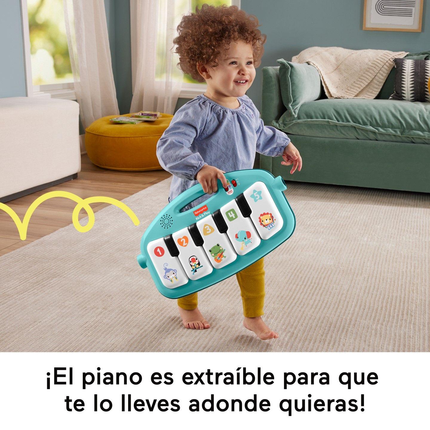 Gimnasio Piano Pataditas Musicales Brilla Y Crece Fisher Price-4