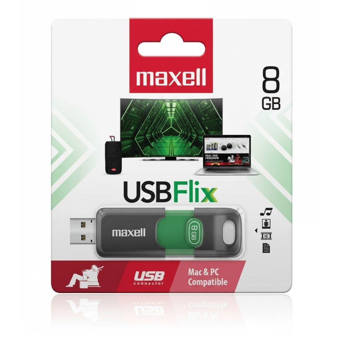 Pendrive Maxell USB FLIX 8GB 2.0-2