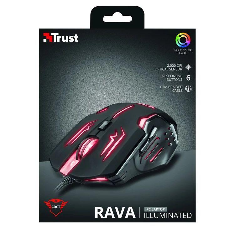 Mouse Gamer Trust GXT 108 Rava Illuminated-5