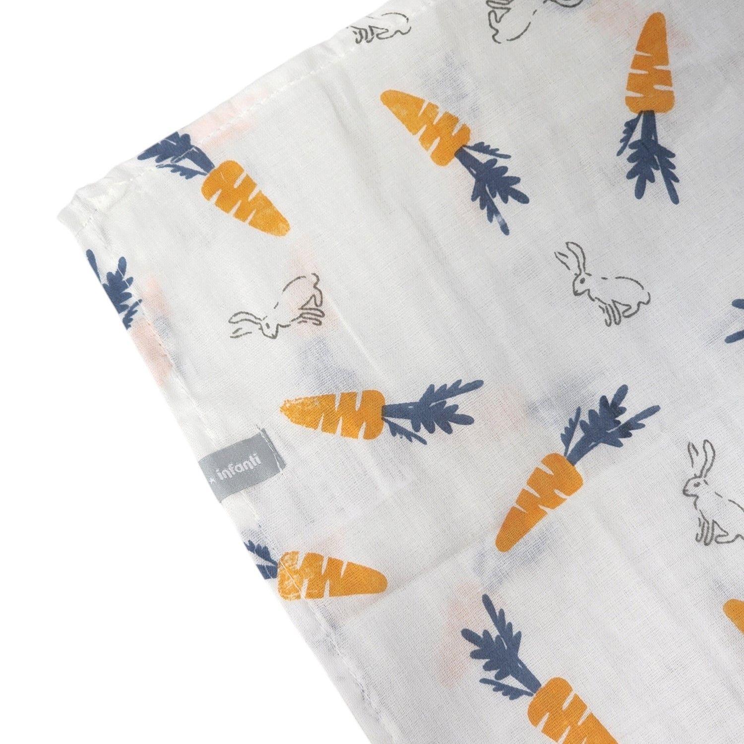 Pack 3 Tutos Bebe Algodón Amarillo 75x75cm Infanti-2