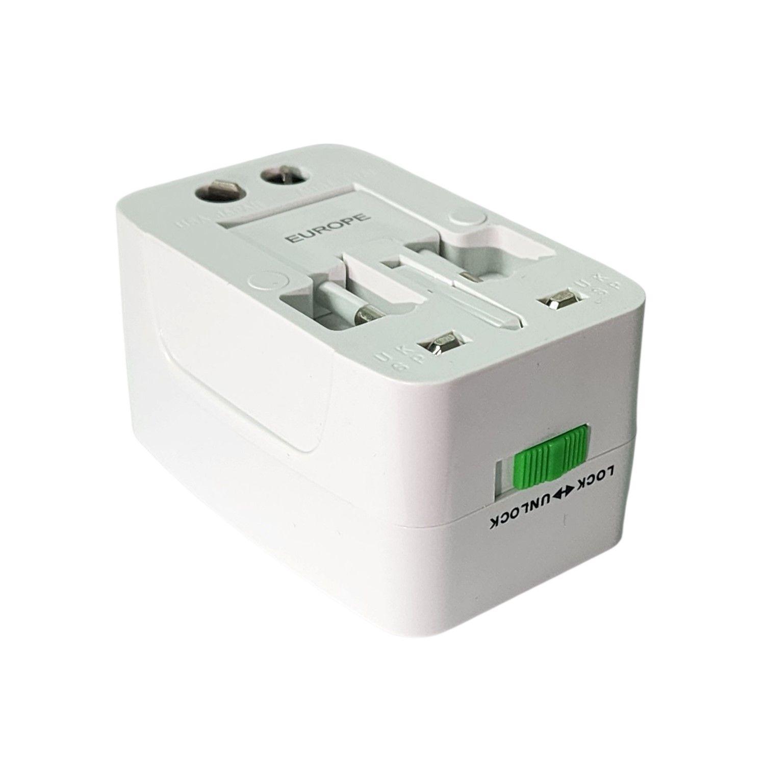 Adaptador Enchufe Universal Viaje VoltWorld TL777 Tecnolab-3