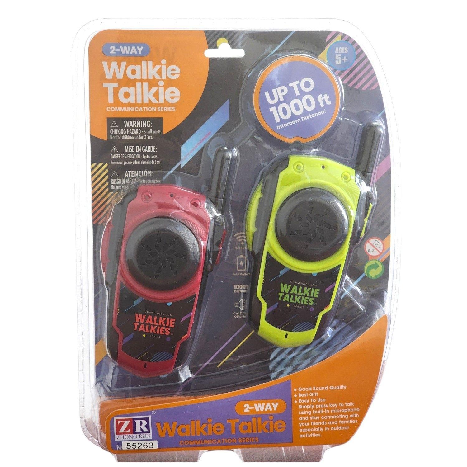 Set de 2 Walkie Talkie para Niños 300mt 55263-6