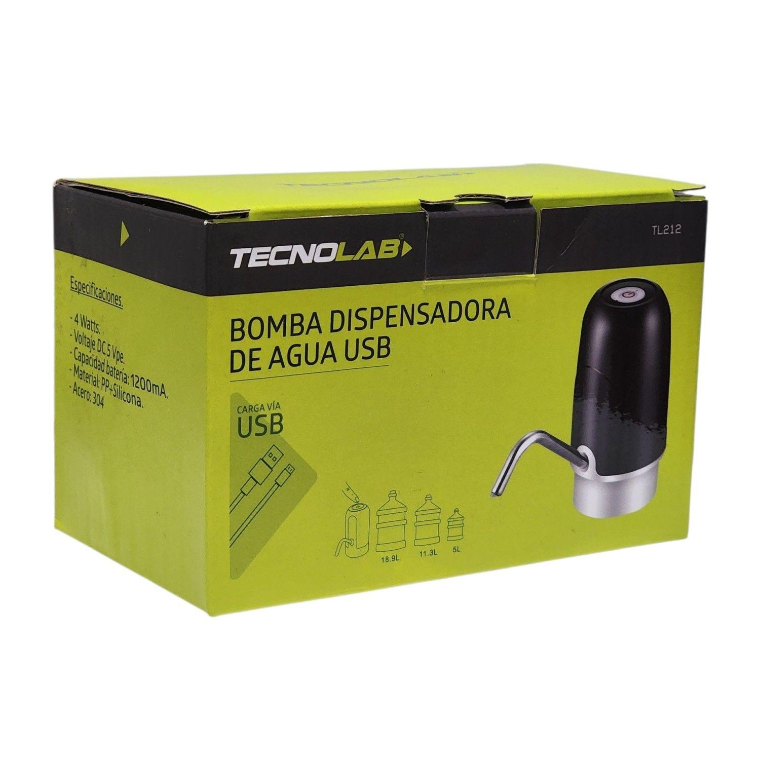 Dispensador De Agua Electrónico Recargable TL212 Tecnolab-4