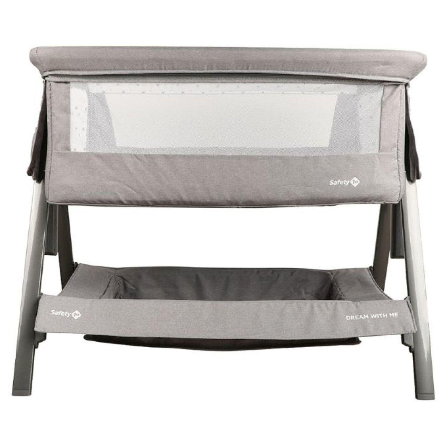 Cuna Colecho Safety 1st Dream With Me Gris-1