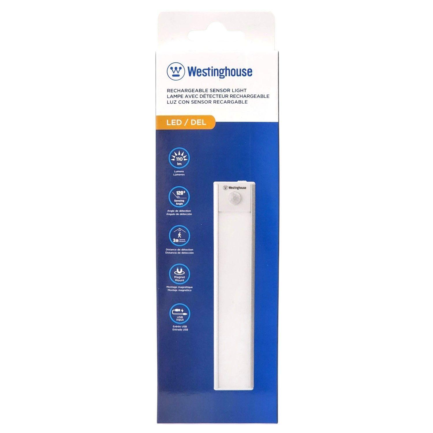 Lámpara Recargable Sensor Movimiento WF229-CB Westinghouse-7