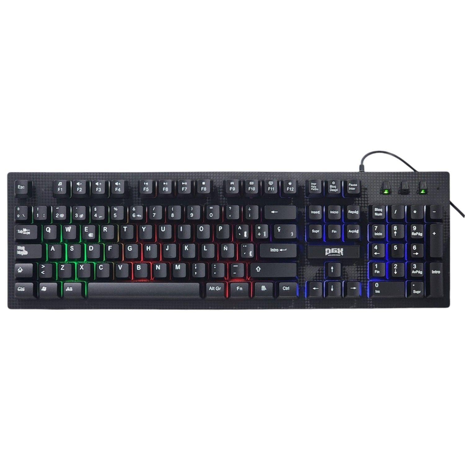 Kit Teclado y Mouse Gamer DGX Annihilator 330006-2