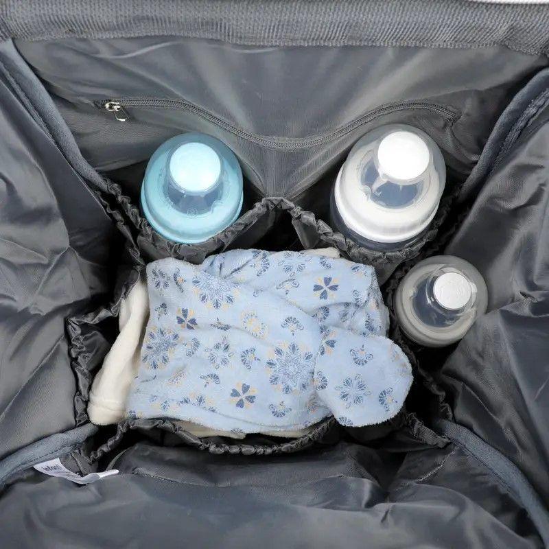 Mochila Pañalera Maternal Infanti Open Negra-6