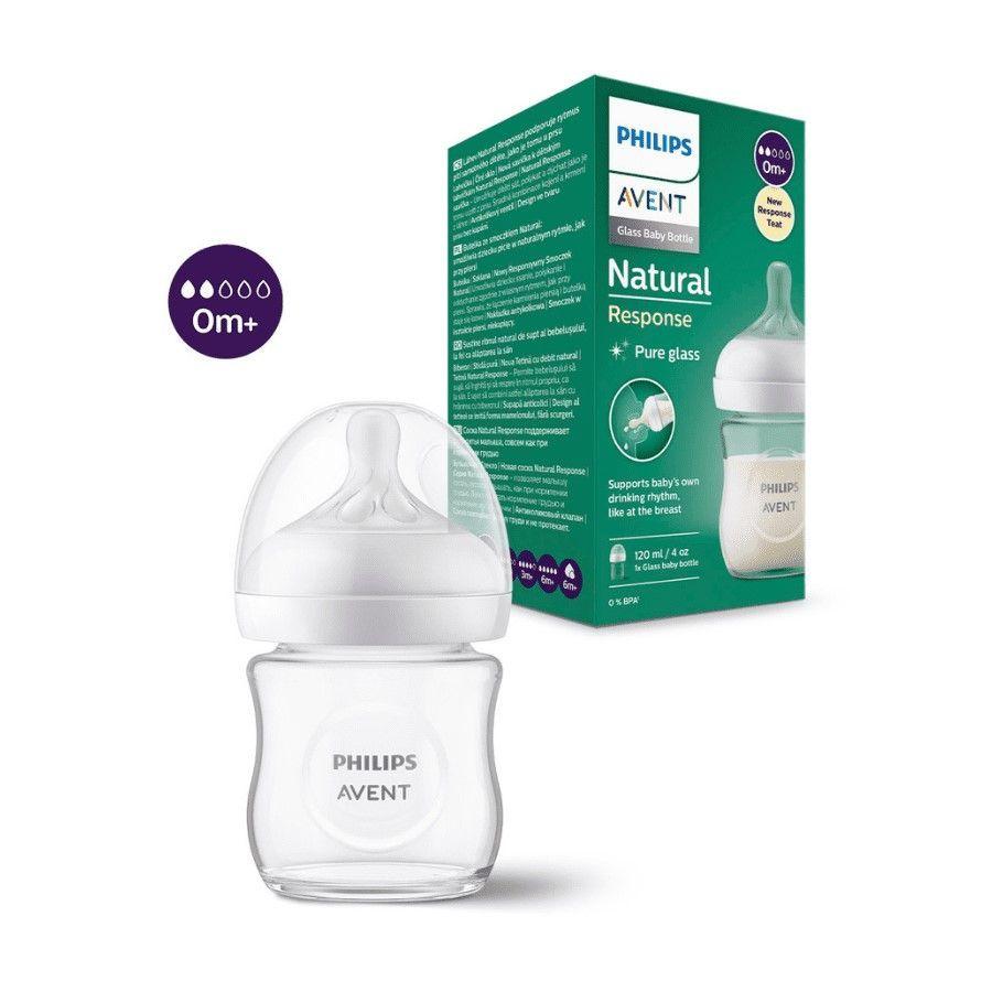 Mamadera Vidrio Natural Avent 2.0 120Ml SCY930/01-2
