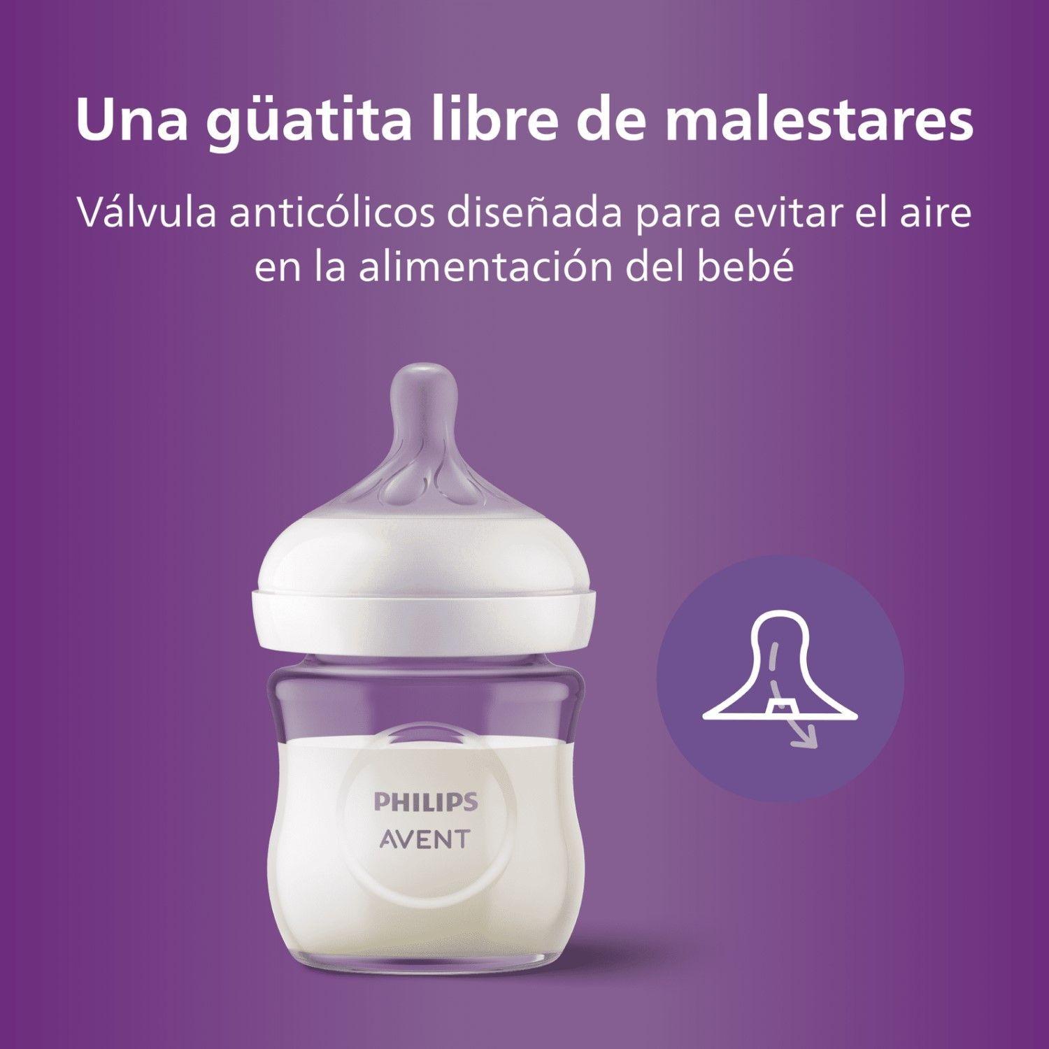 Mamadera Vidrio Natural Avent 2.0 120Ml SCY930/01-3