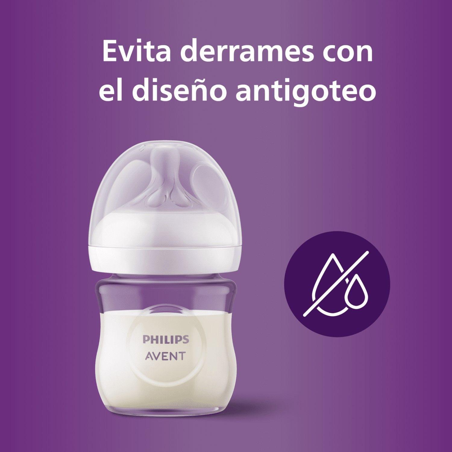 Mamadera Vidrio Natural Avent 2.0 120Ml SCY930/01-4