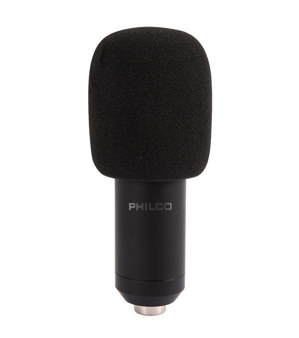 Microfono Condensador Streaming Philco -2