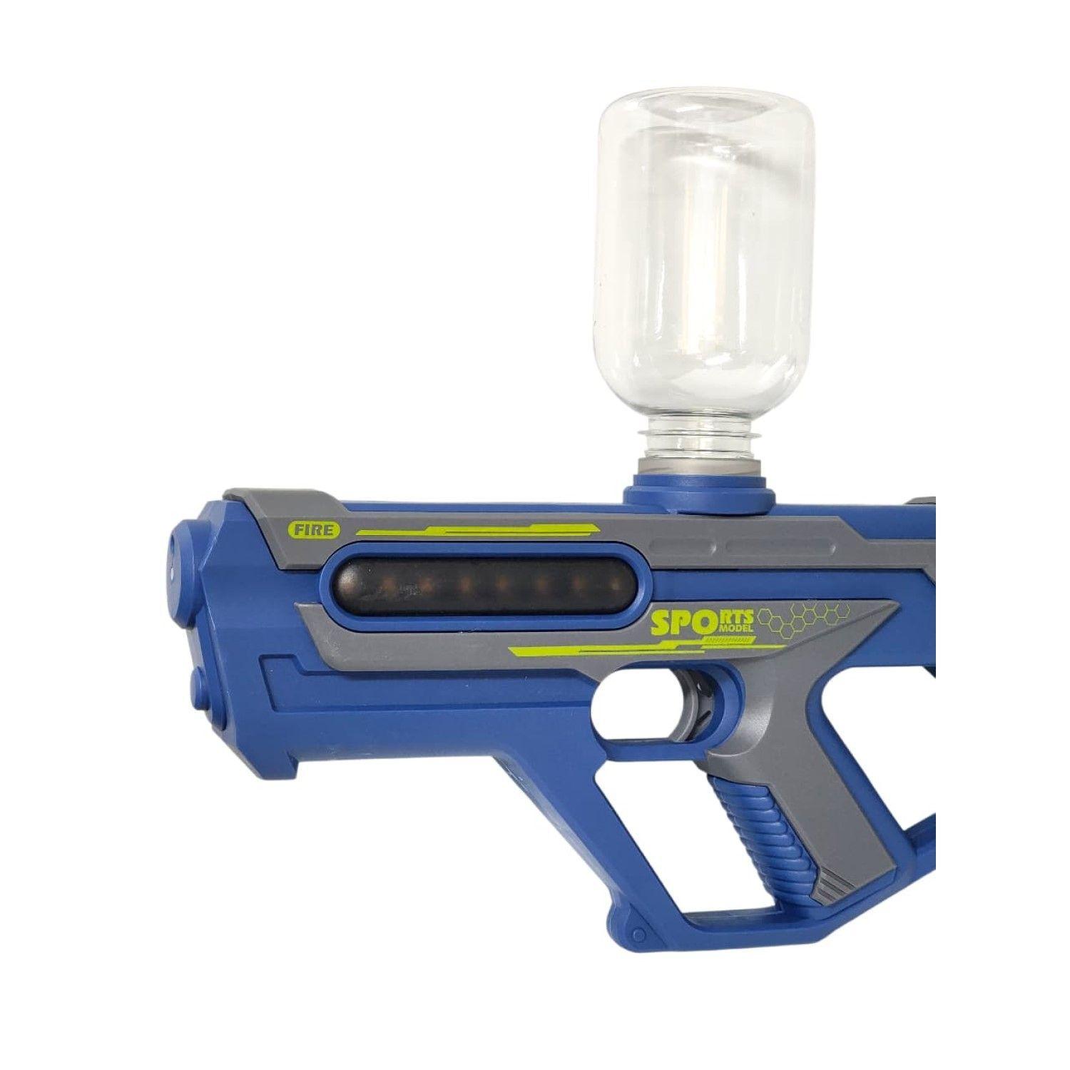 Juguete Pistola Lanza Agua 2 En 1 Recargable DBG1658BL Azul-2