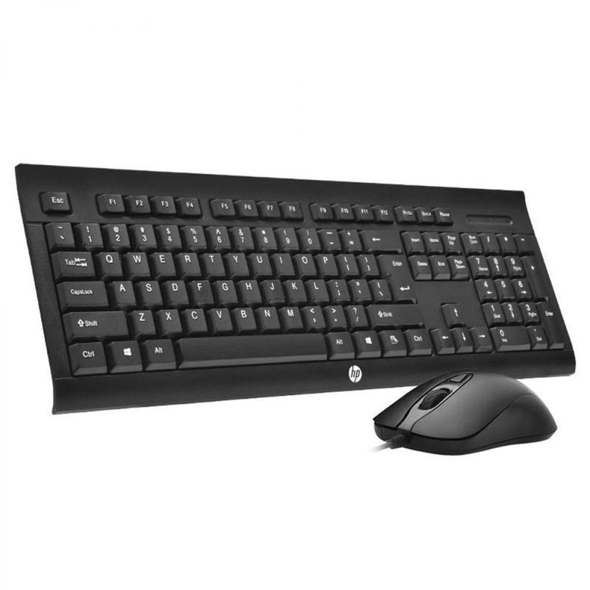 Kit Combo Teclado y Mouse Hp Gaming Km100 Ingles-2