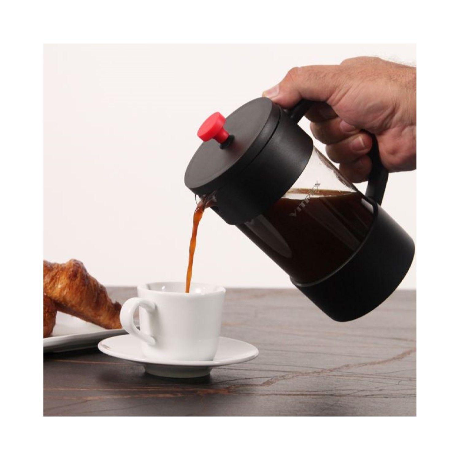 Cafetera de Embolo Francesa Robusta Vitrex 600 ml.-1