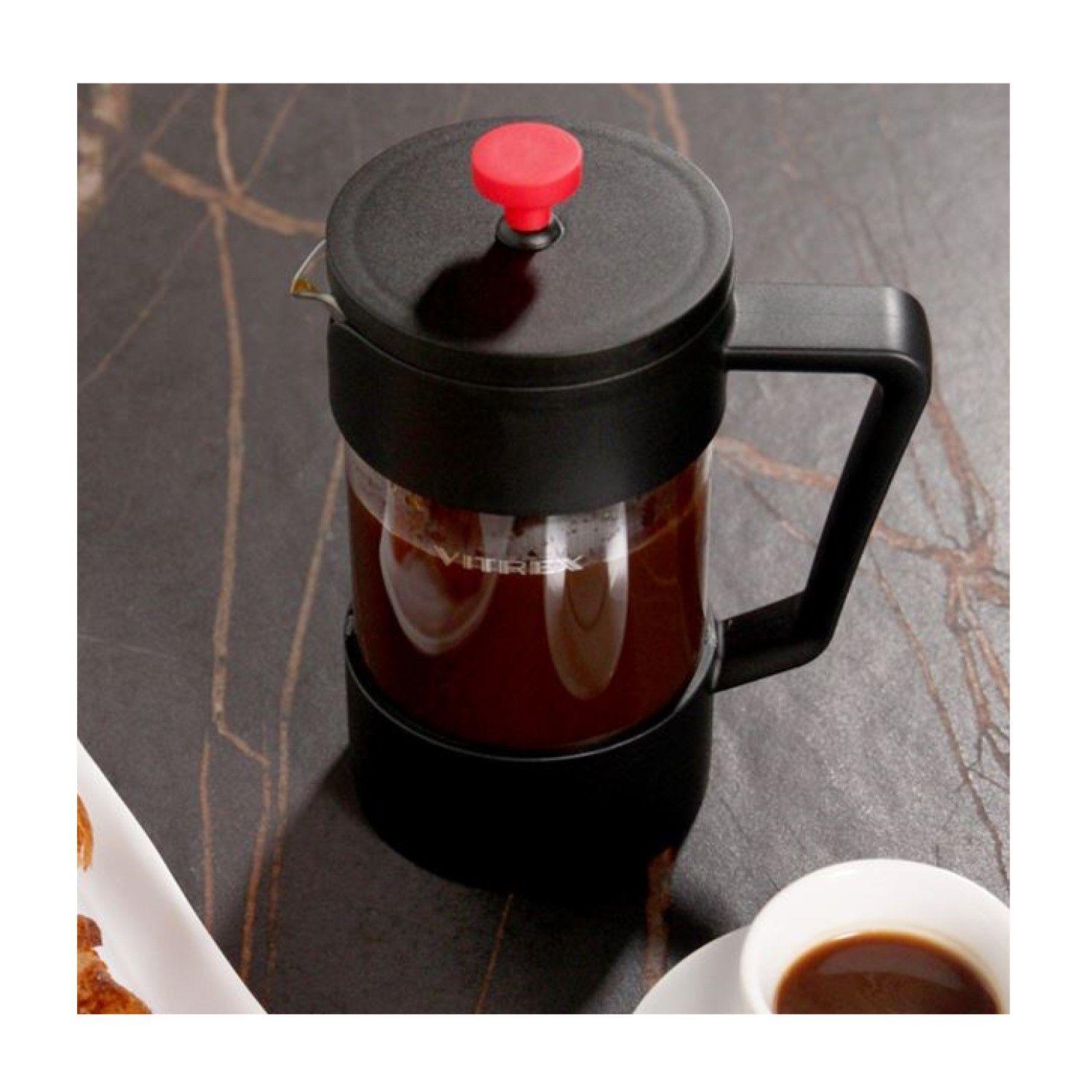 Cafetera de Embolo Francesa Robusta Vitrex 600 ml.-3