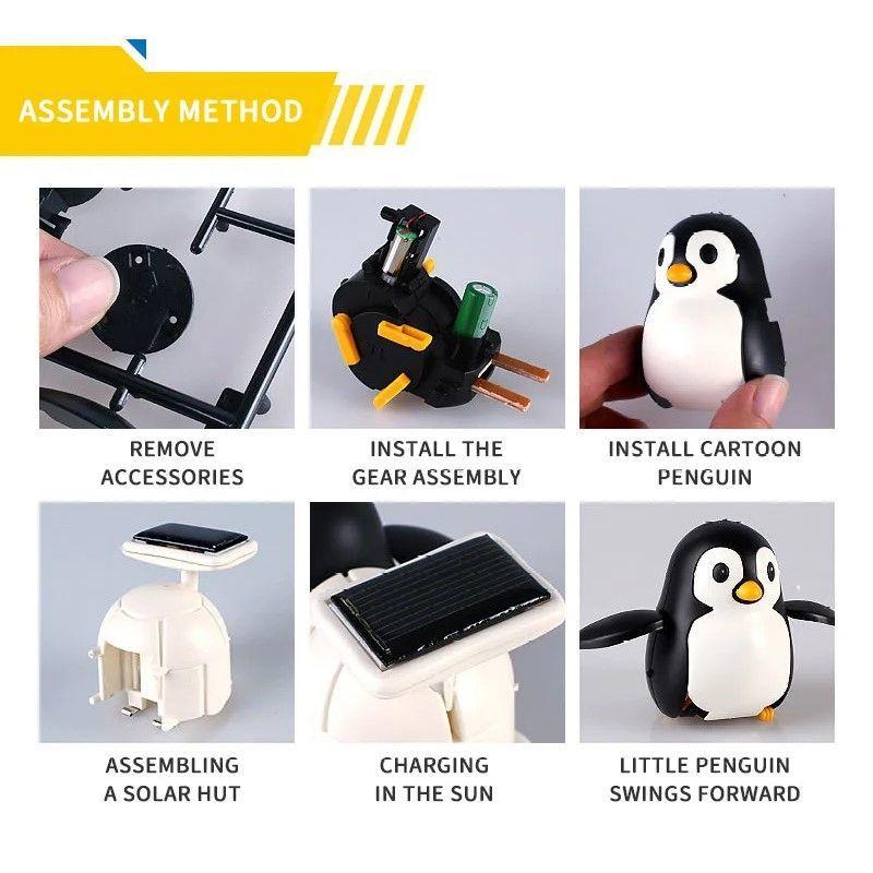 Juguete científico Solar Vida de Pingüino-2