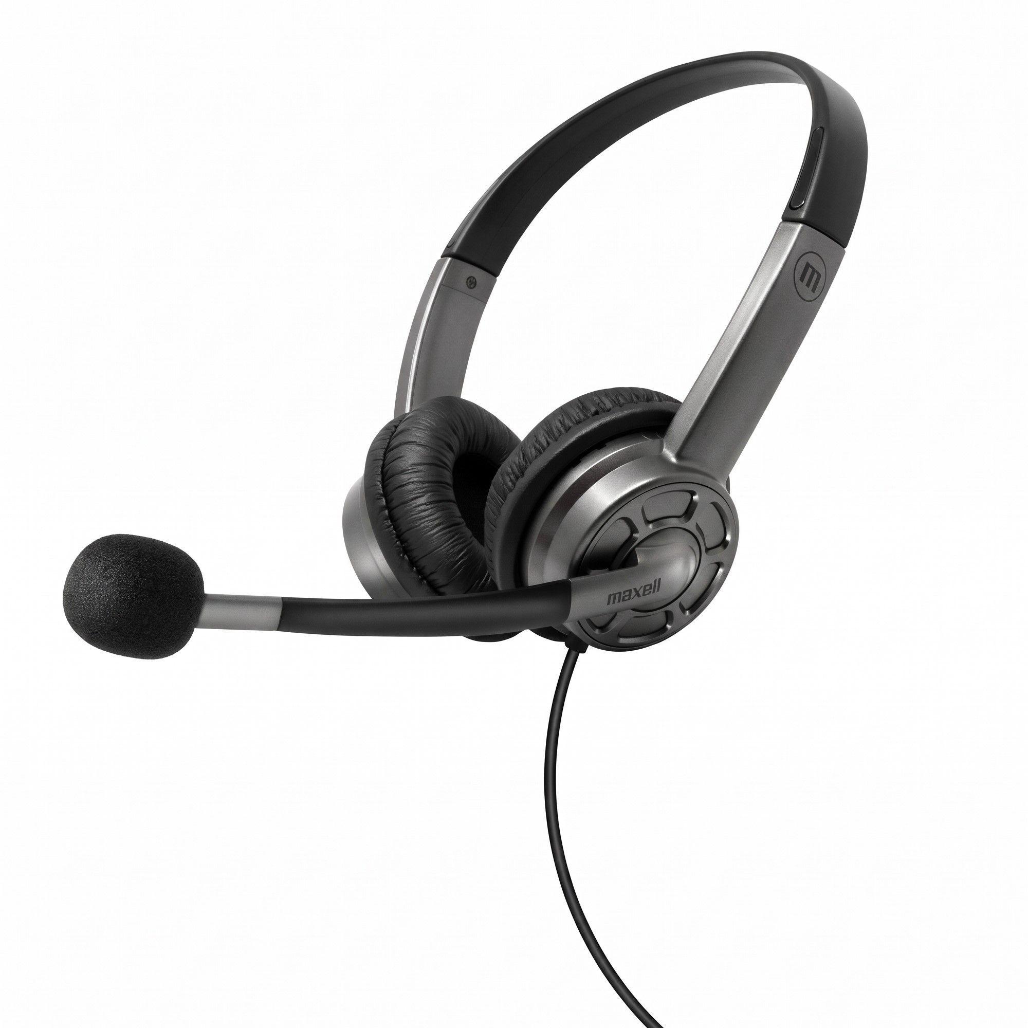 Audífonos Maxell USB-C/USB Con Micrófono HS-HMIC-4