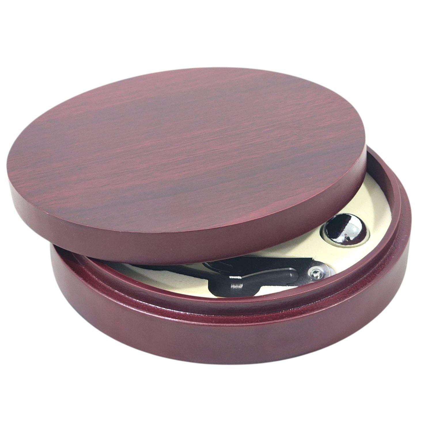Set Sacacorcho 4 Pz + caja de Madera 14140-3