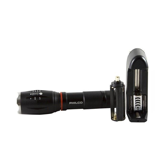 Linterna Dual Led Cree Recargable Philco SW936-4