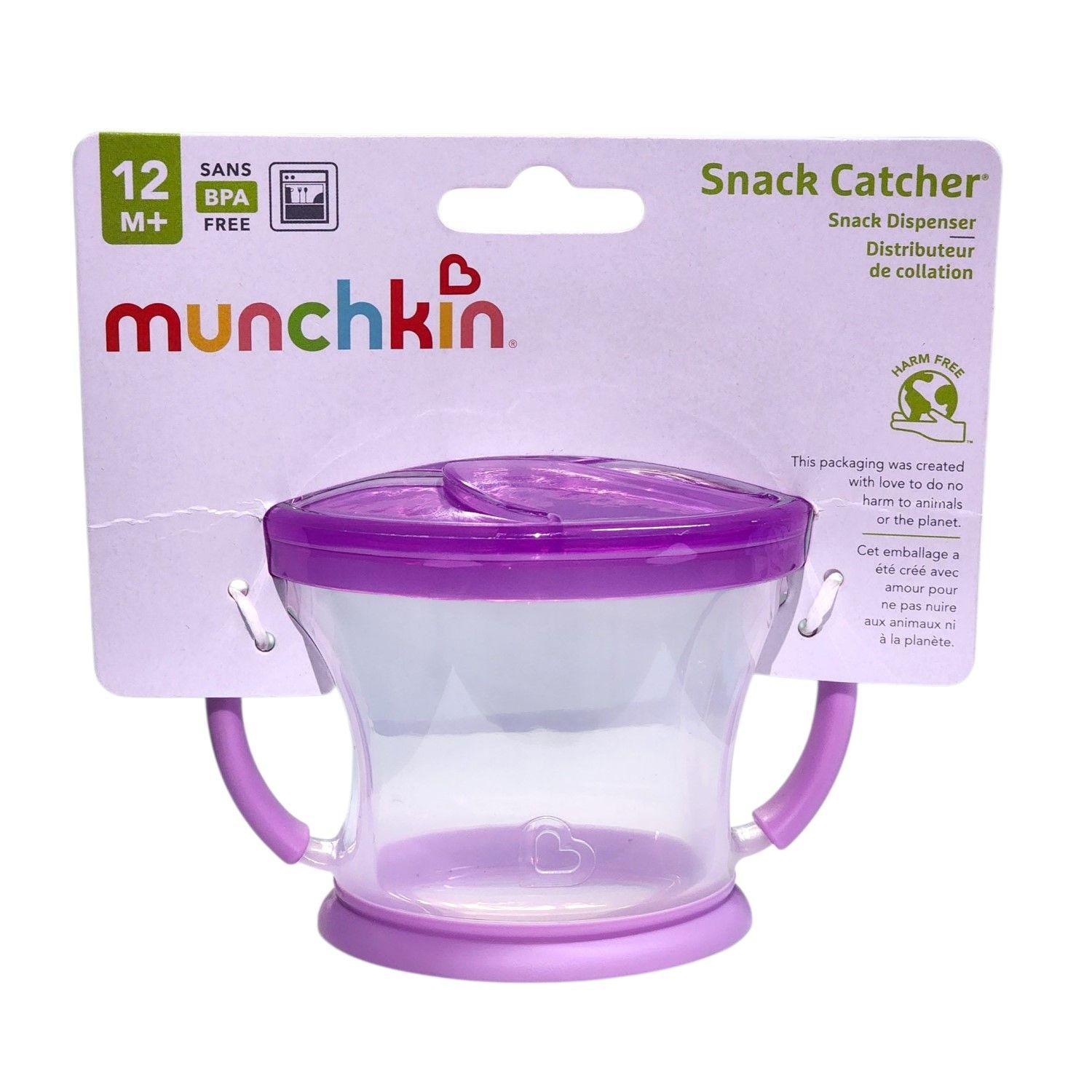 Vaso Bebé Contenedor Antiderrames 12m+ Munchkin Color Morado-3