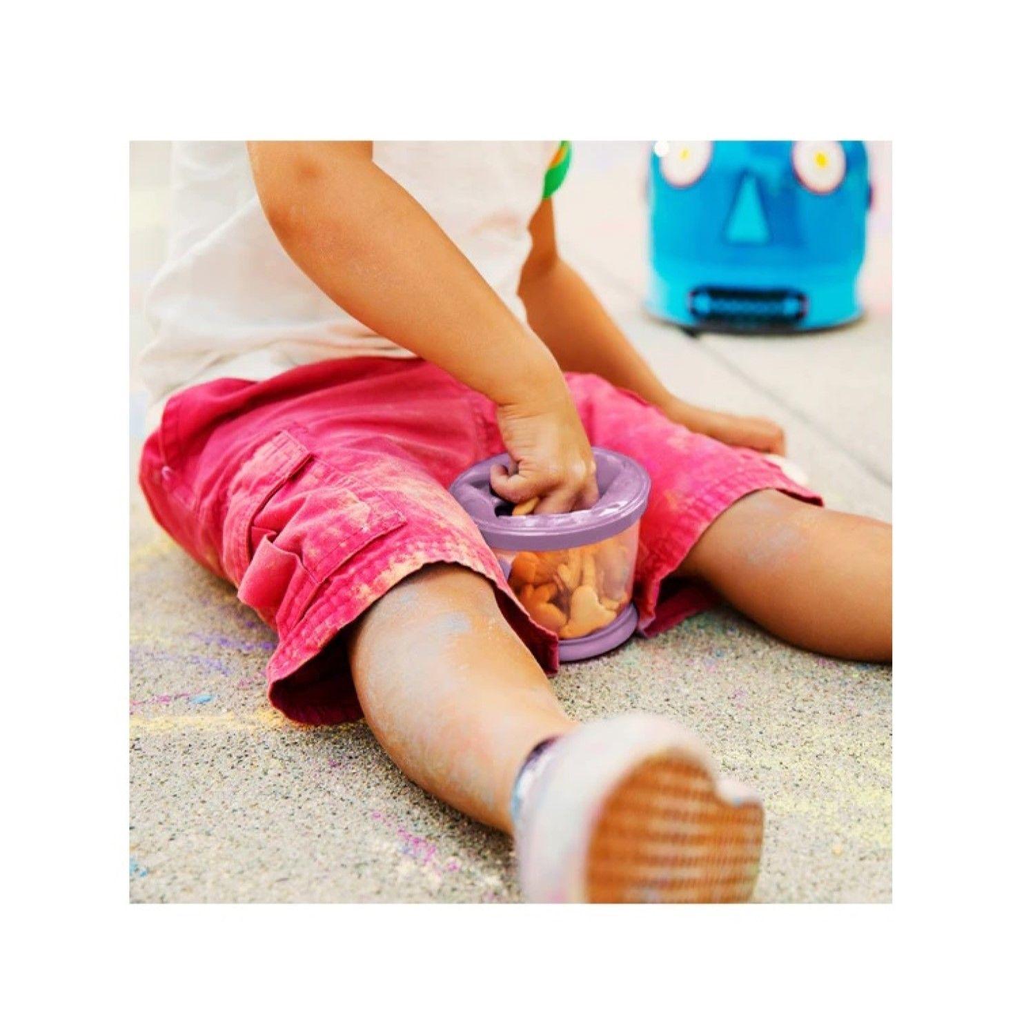 Vaso Bebé Contenedor Antiderrames 12m+ Munchkin Color Morado-4