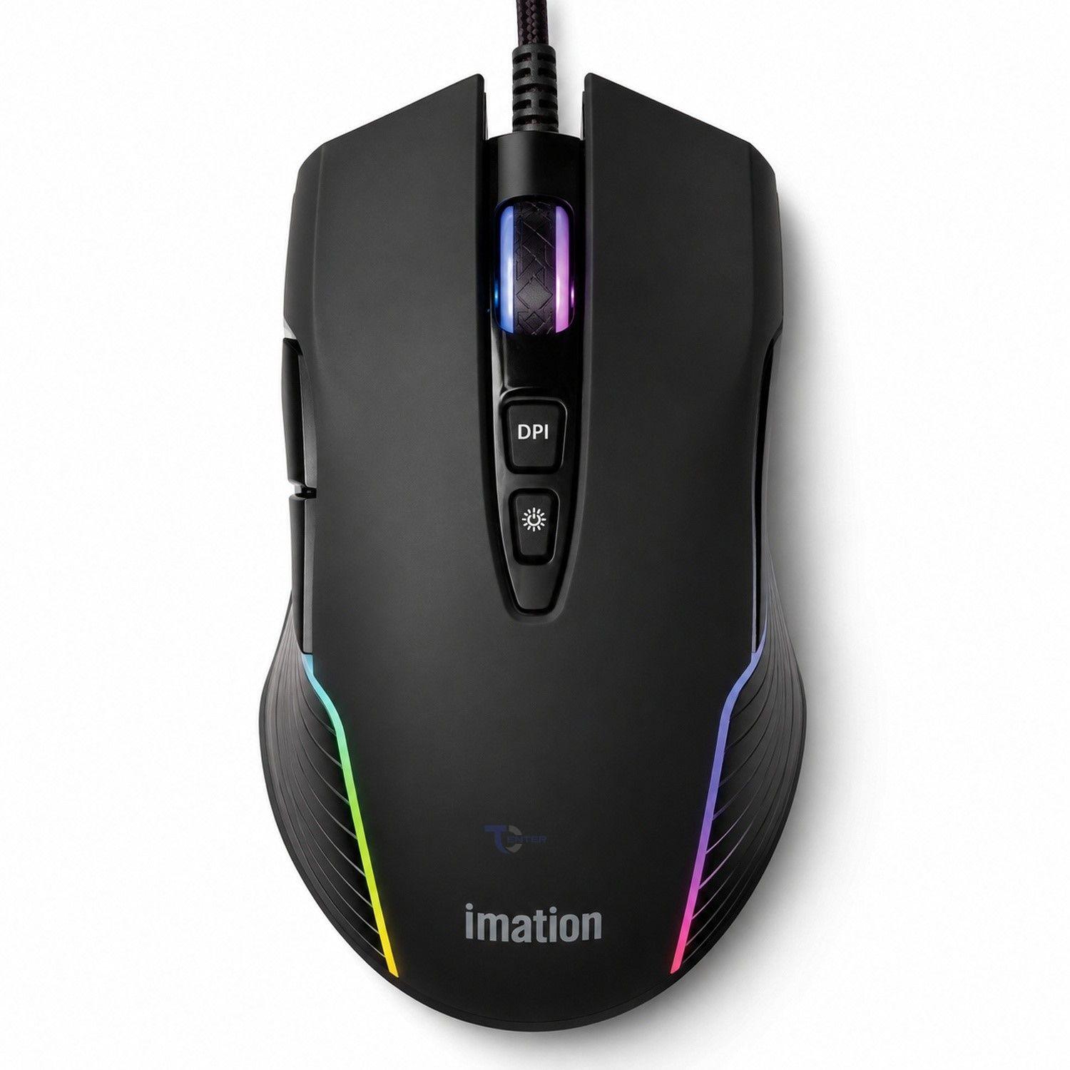 Mouse Gamer Imation IMGT260 RGB 12800 DPI-2