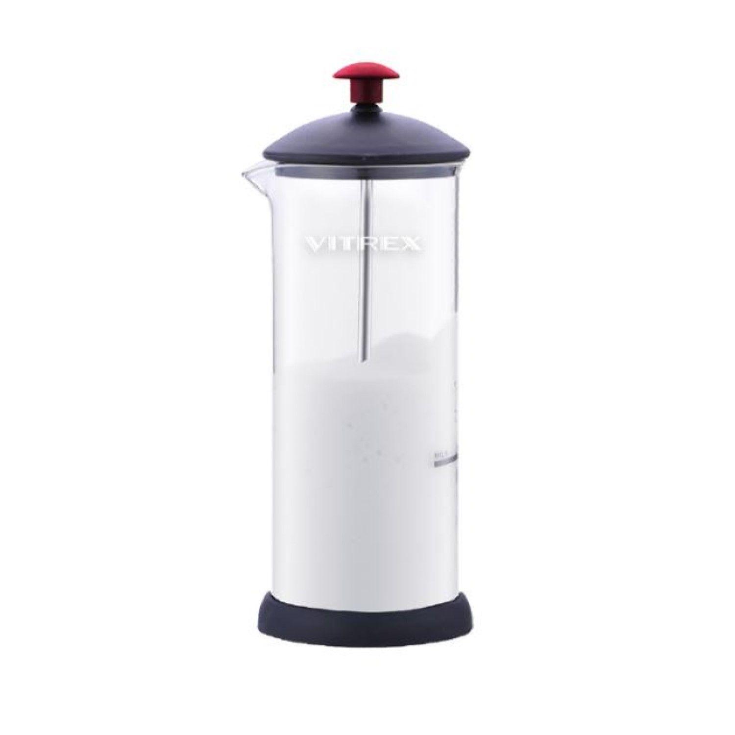 Espumador de leche de Vidrio Foam 450ml Vitrex-1