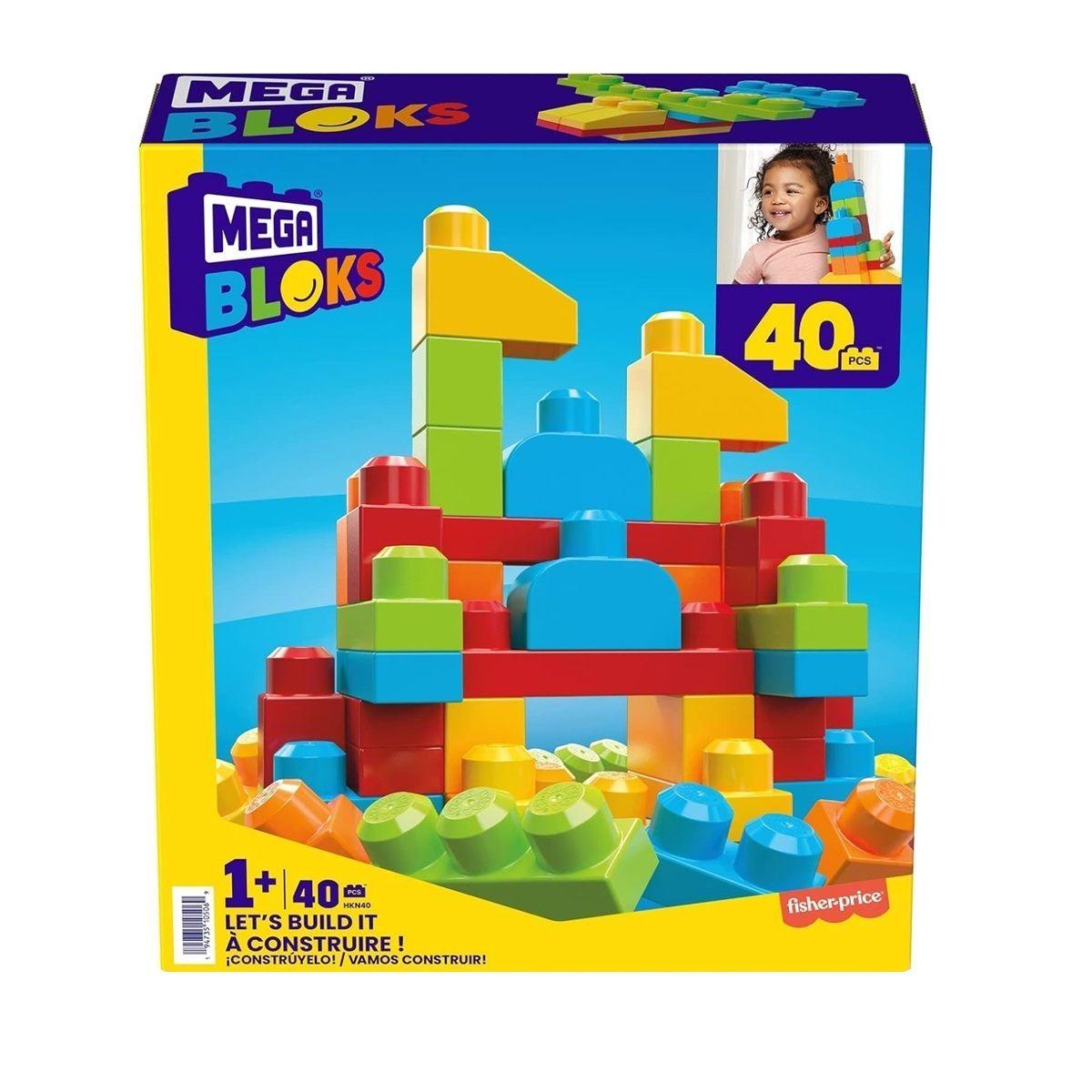 Juguete de Construcción Mega Bloks 40 Pcs-4