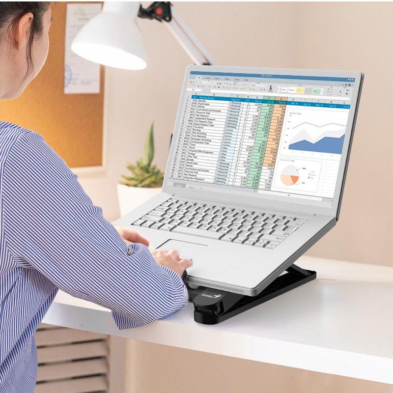 Base Para Notebook Tablet Genius G-stand M200 6 Niveles-3