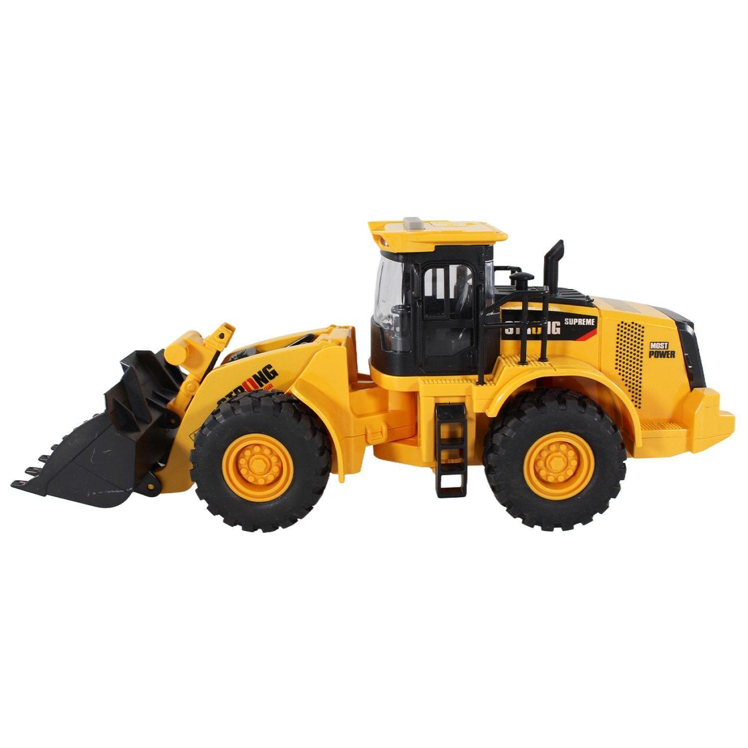 Juguete Excavadora Fricción Luces Sonido Escala 1:14 DBG1684-3