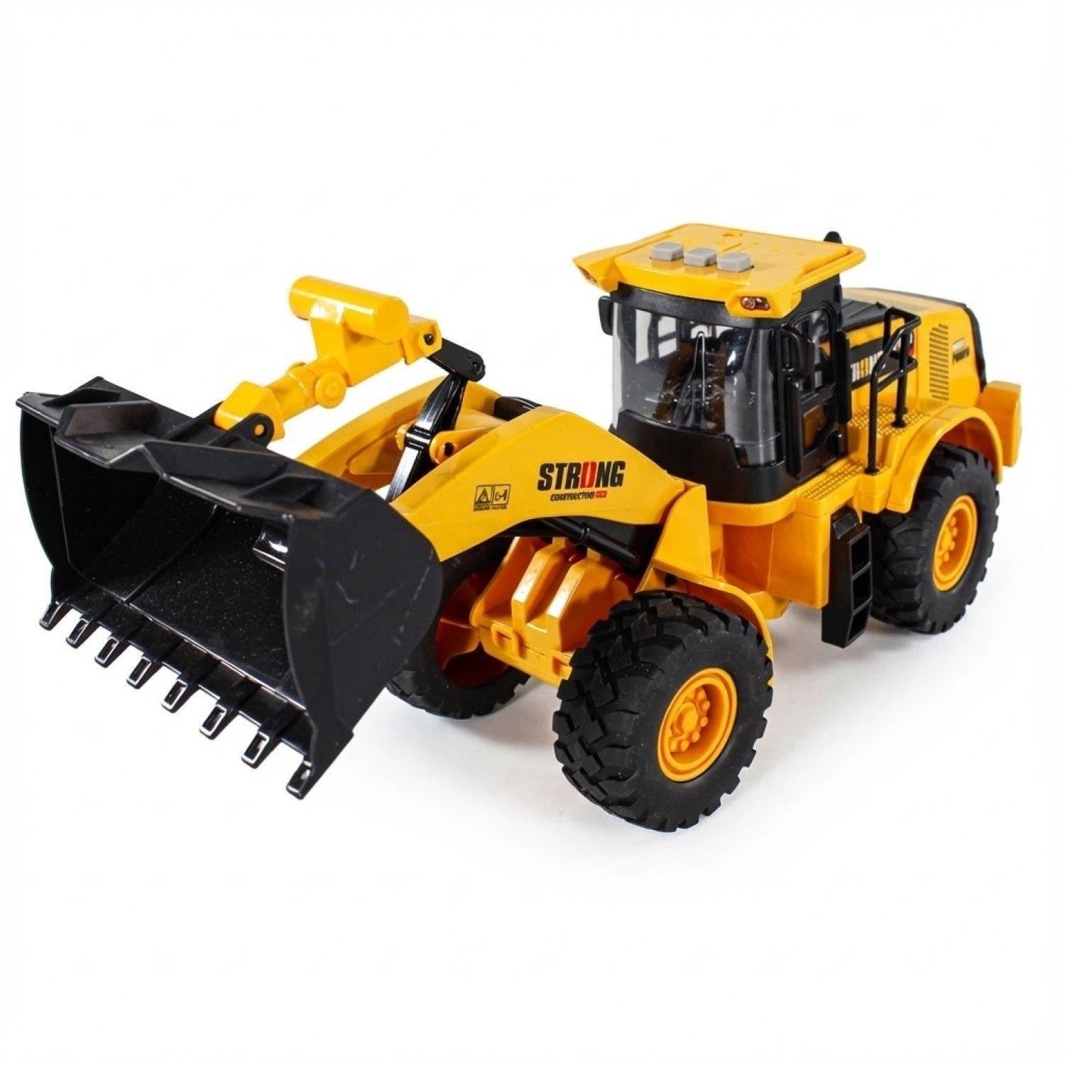 Juguete Excavadora Fricción Luces Sonido Escala 1:14 DBG1684-6