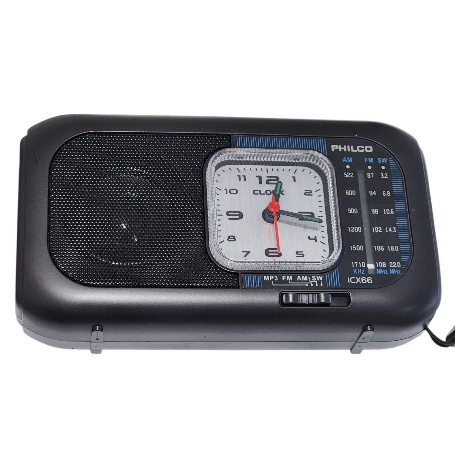 Radio Portátil Recargable con Panel Solar Bt PLCICX66 Philco-6