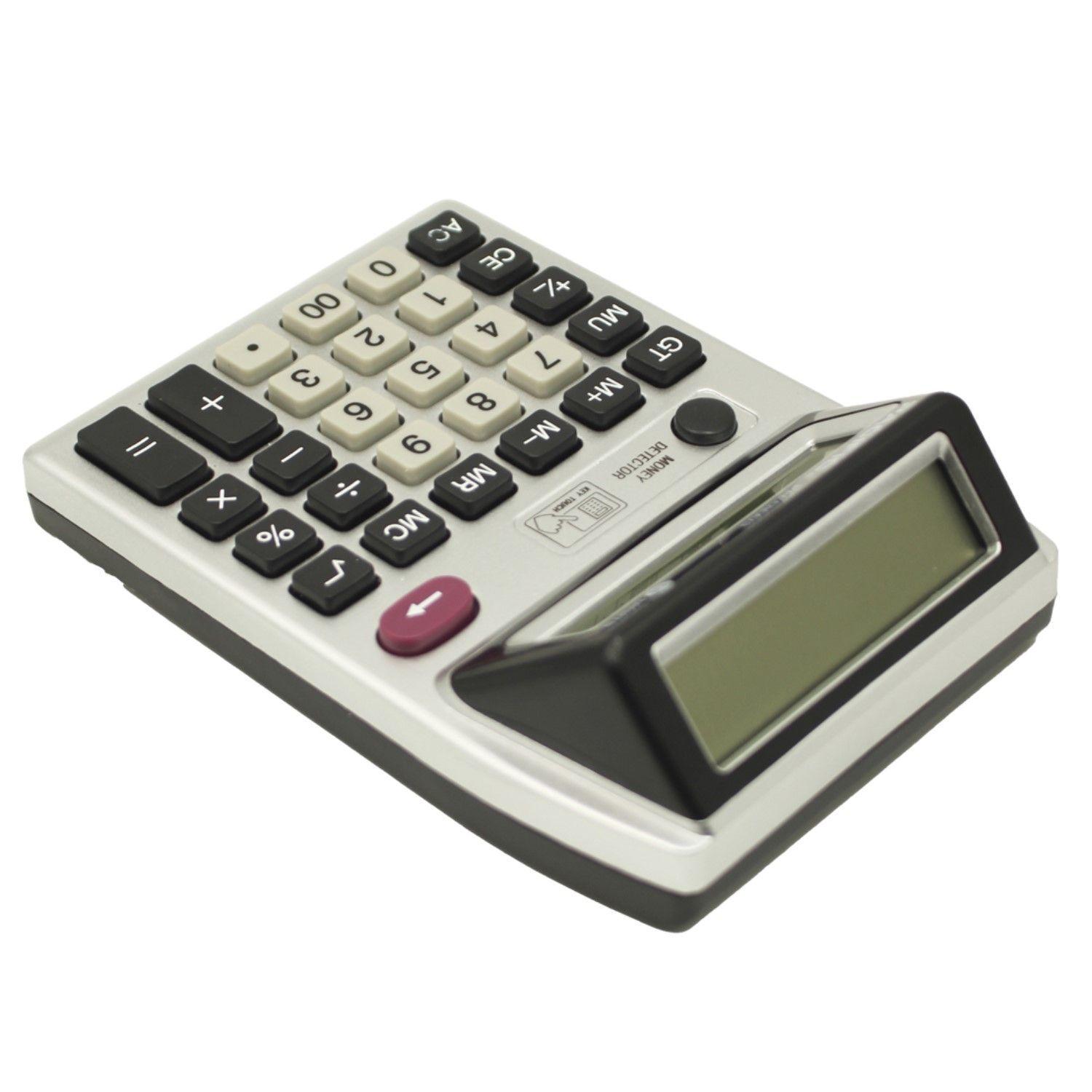 Calculadora Doble Pantalla Detector Billetes PAC01003 Pacific-2