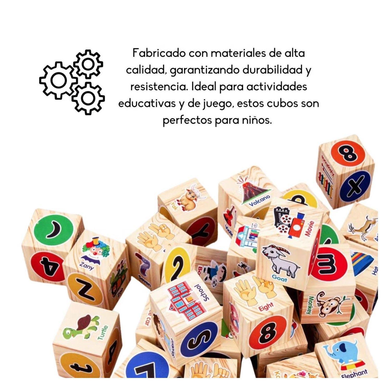 Juego Dados de Espuma Didácticos Aprendizaje 55549-5
