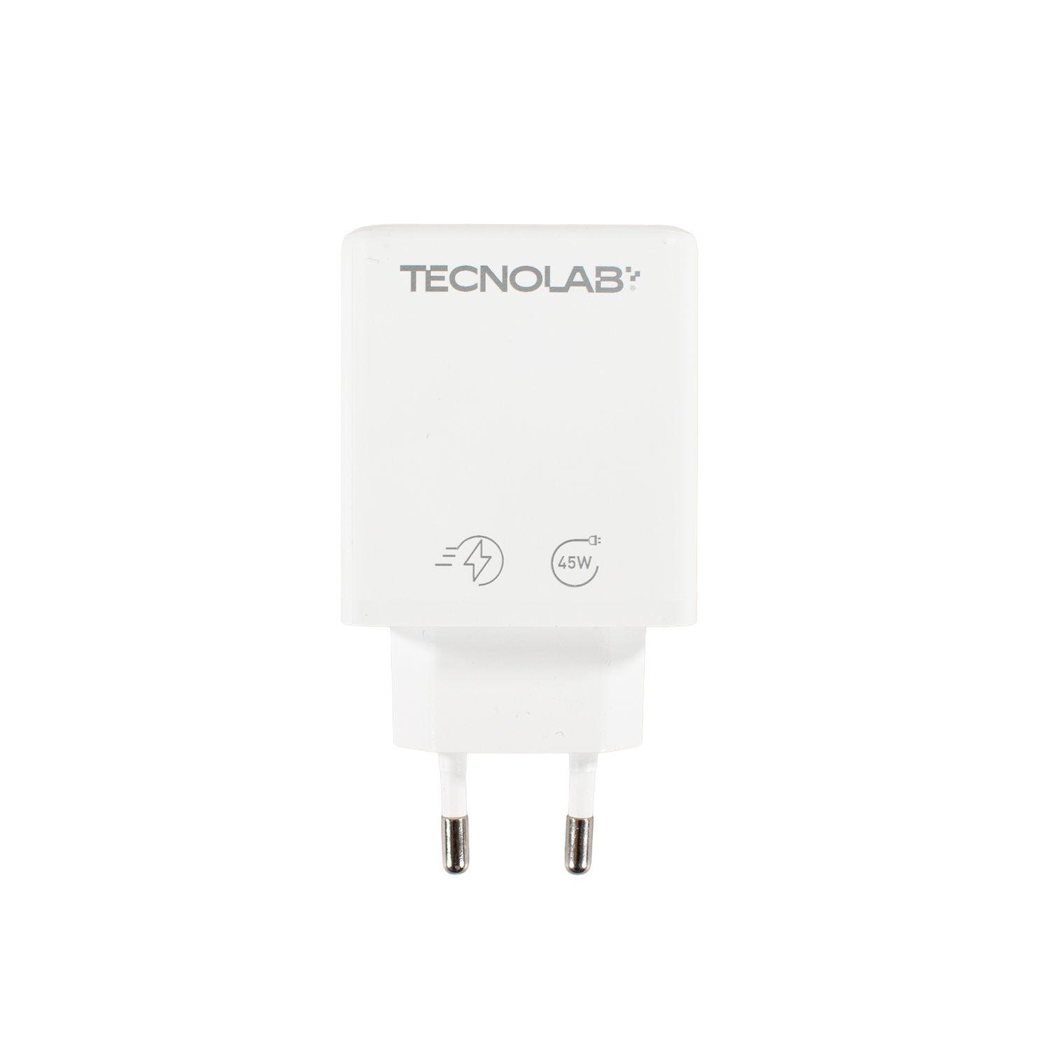 Cargador Ultra Rápido 45W QC 3.0 USB-C a C TL714 Tecnolab-2