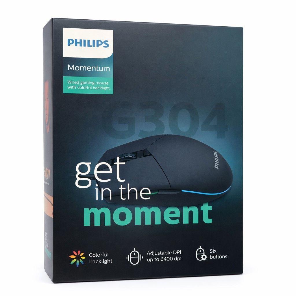 Mouse Alámbrico Philips Momentum G304 SPK9304-1