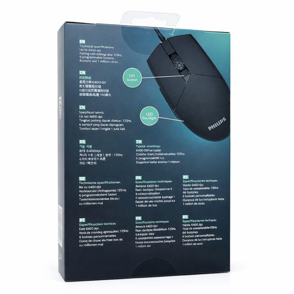 Mouse Alámbrico Philips Momentum G304 SPK9304-2