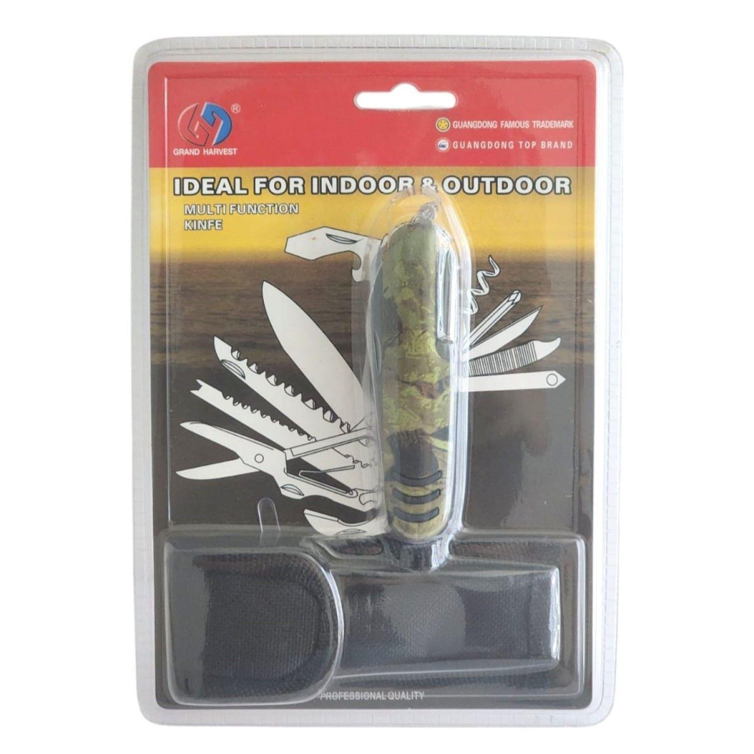 Navaja Multiuso Camuflada 15 Funciones 12505-3
