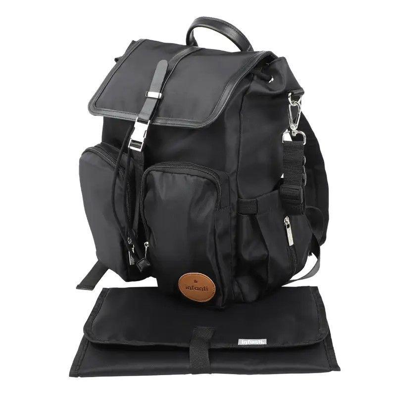 Mochila Maternal Pañalera Infanti Nuit Negra-5