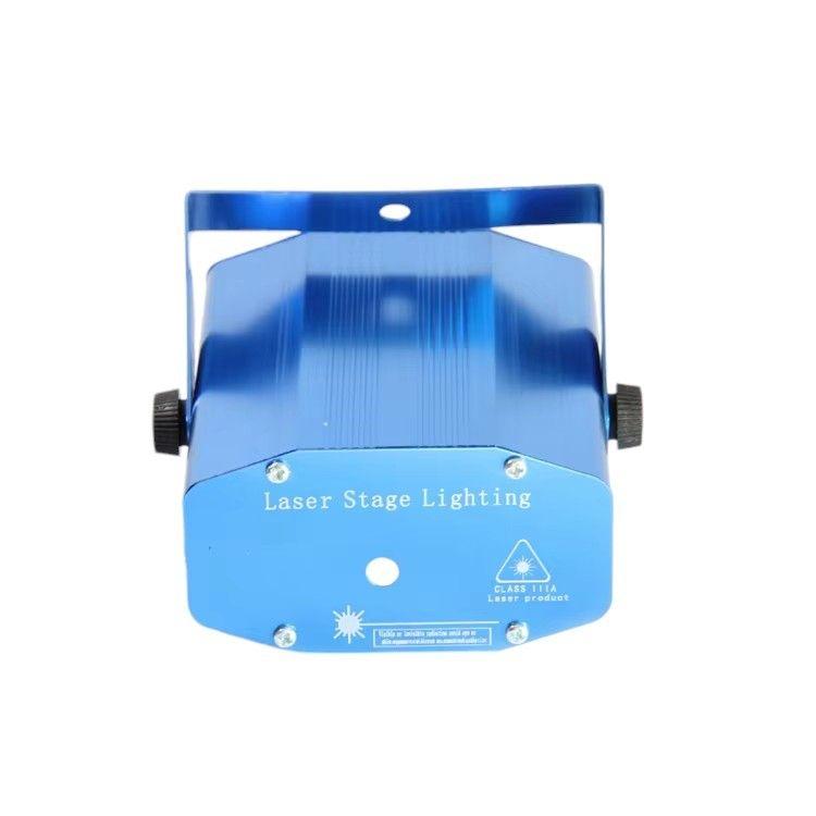 Luz Laser Dblue Efecto Multipunto Bicolor Rítmico -3