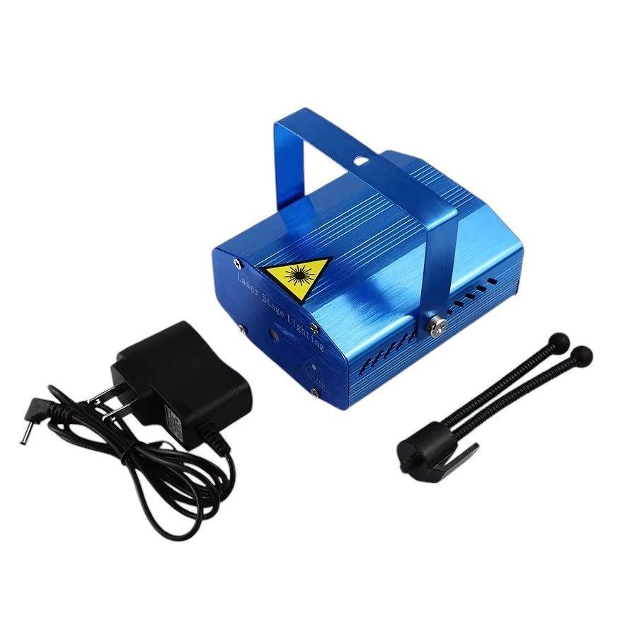 Luz Laser Dblue Efecto Multipunto Bicolor Rítmico -4