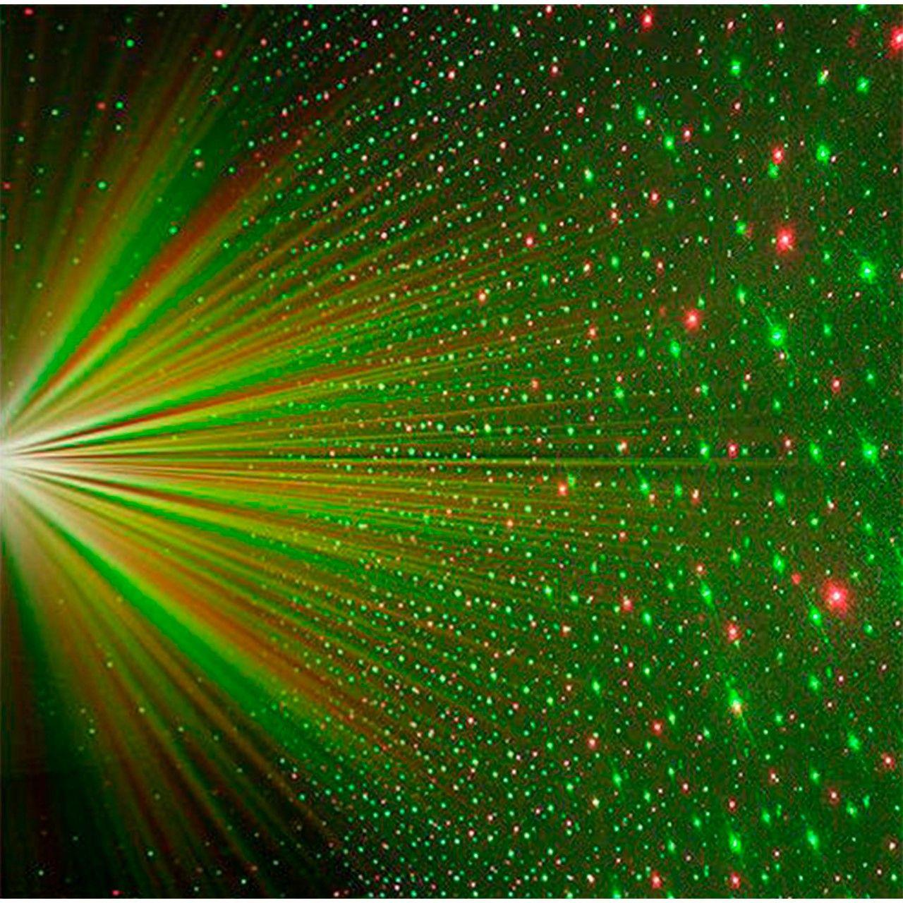 Luz Laser Dblue Efecto Multipunto Bicolor Rítmico -5