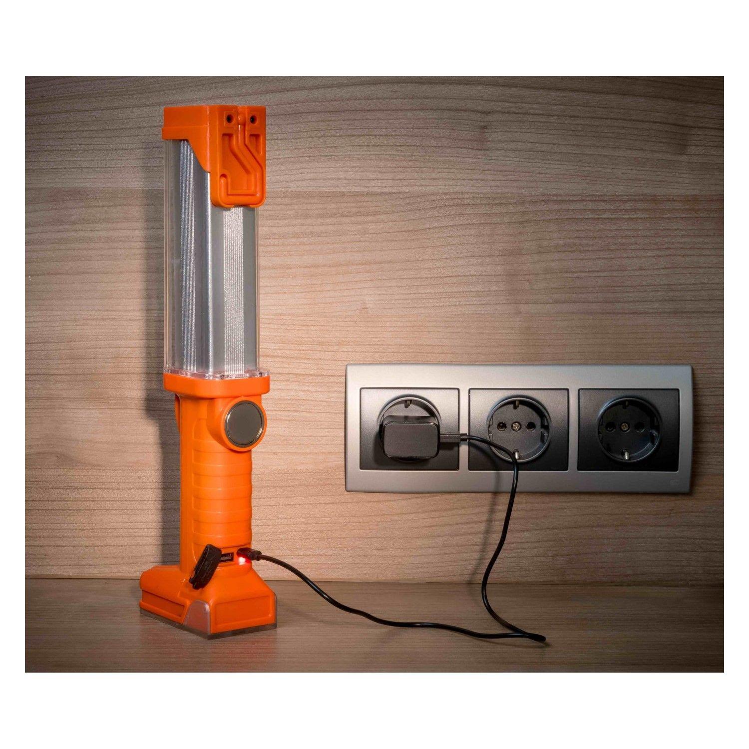 Linterna de trabajo COB 10W Recargable Magnética W012 Peka-5