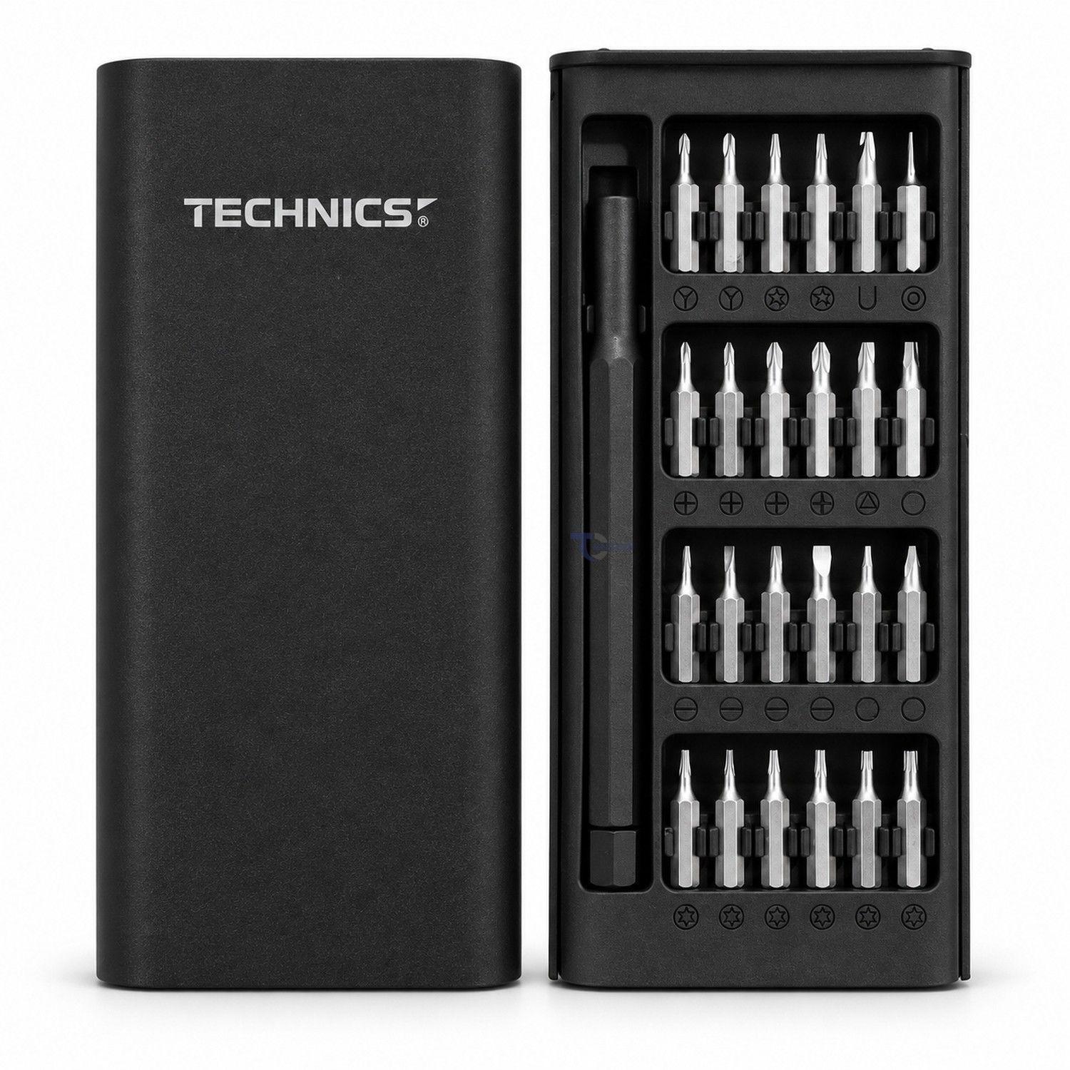 Set Destornillador Precisión Technics TEC0005 24 Puntas-0